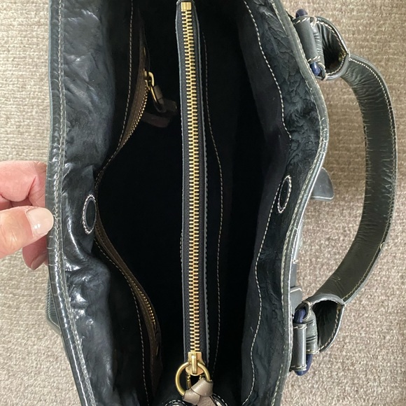 Chloe patent leather Bay handbag - Picture 6 of 6